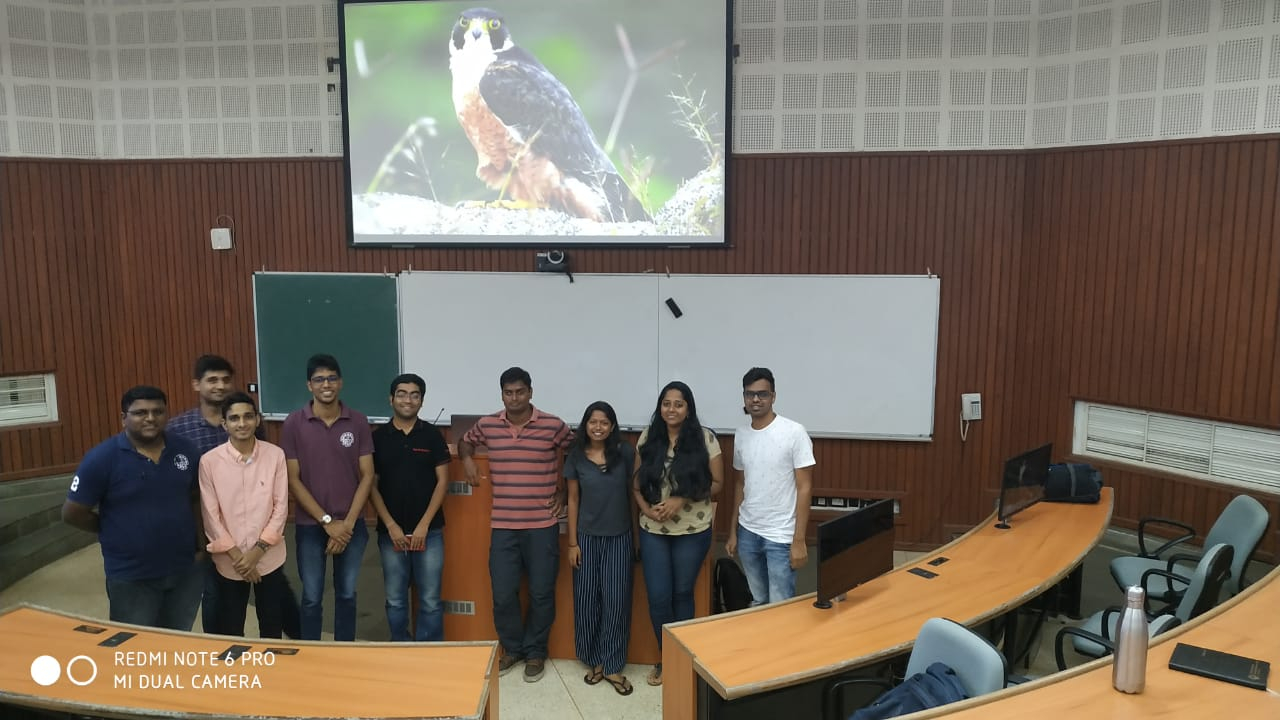 Organised Alumni Talk on 07th December 2019, with Mr. Sanket Bhale (PGP 12)